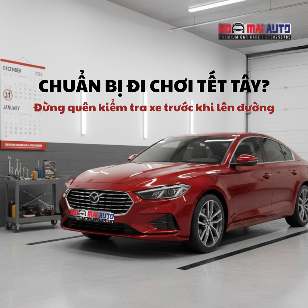 Chuẩn bị đi chơi Tết Tây? Đừng quên kiểm tra xe trước khi lên đường